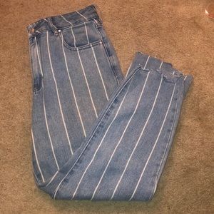 Pacsun stripped jeans